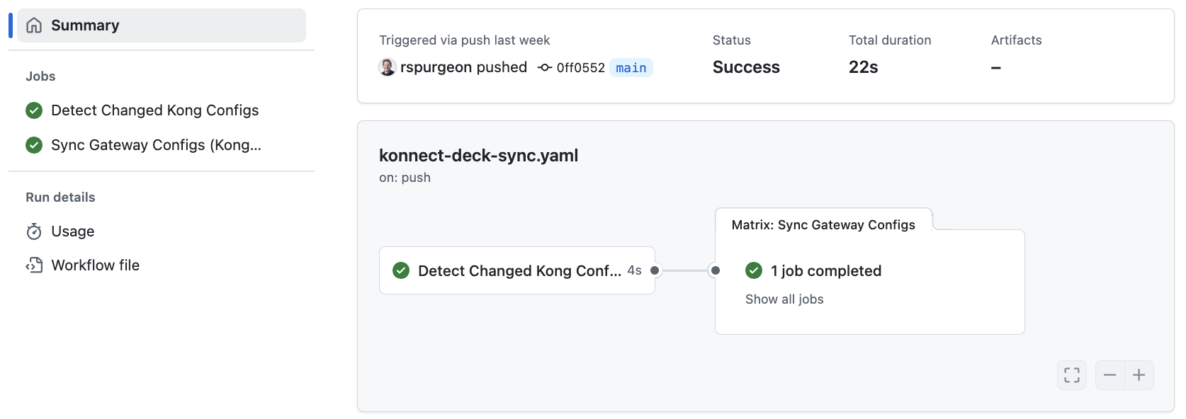 Kong Air decK sync